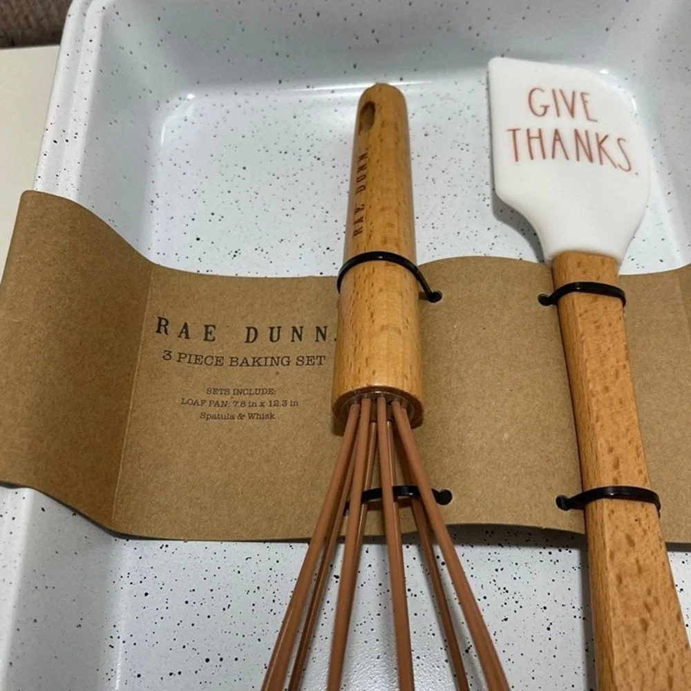 Rae‎ Dun 3pc Baking Set GIVE THANKS